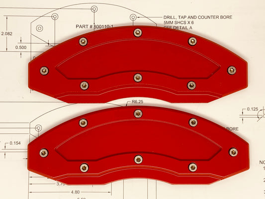 Any Vehicle Red (Rear Only)
