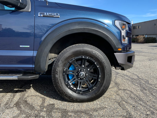 Nice Ford F150 w/GEN II Sport Overlays - Blue Anodize
